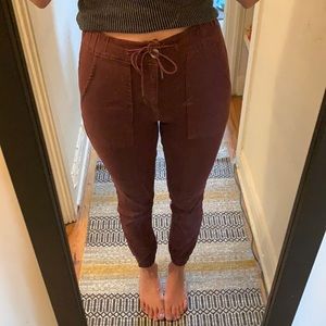 Maroon Joggers